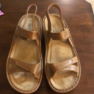 Naot Brussels sandals.